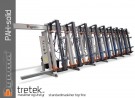 DYNMA PAH hydraulisk presse for massivtre plater, bjelker mm thumbnail
