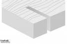 Sagblad for laminerte plater dim. 350*30 / Z108 -3,5*2,5mm thumbnail