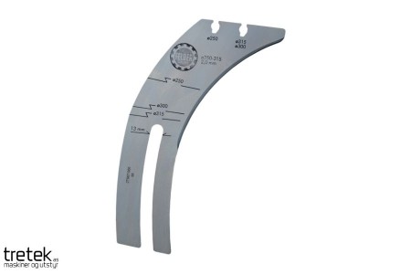 Spaltekniv 2.4mm for avsugsdeksel